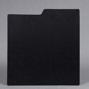 Black Plastic LP Record Divider Car